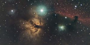 Ron Hill - Horsehead and Flame Nebulae