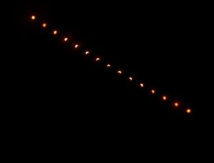 Mary Lou Ricci - Time Lapse Solar Eclipse Aug 21, 2017